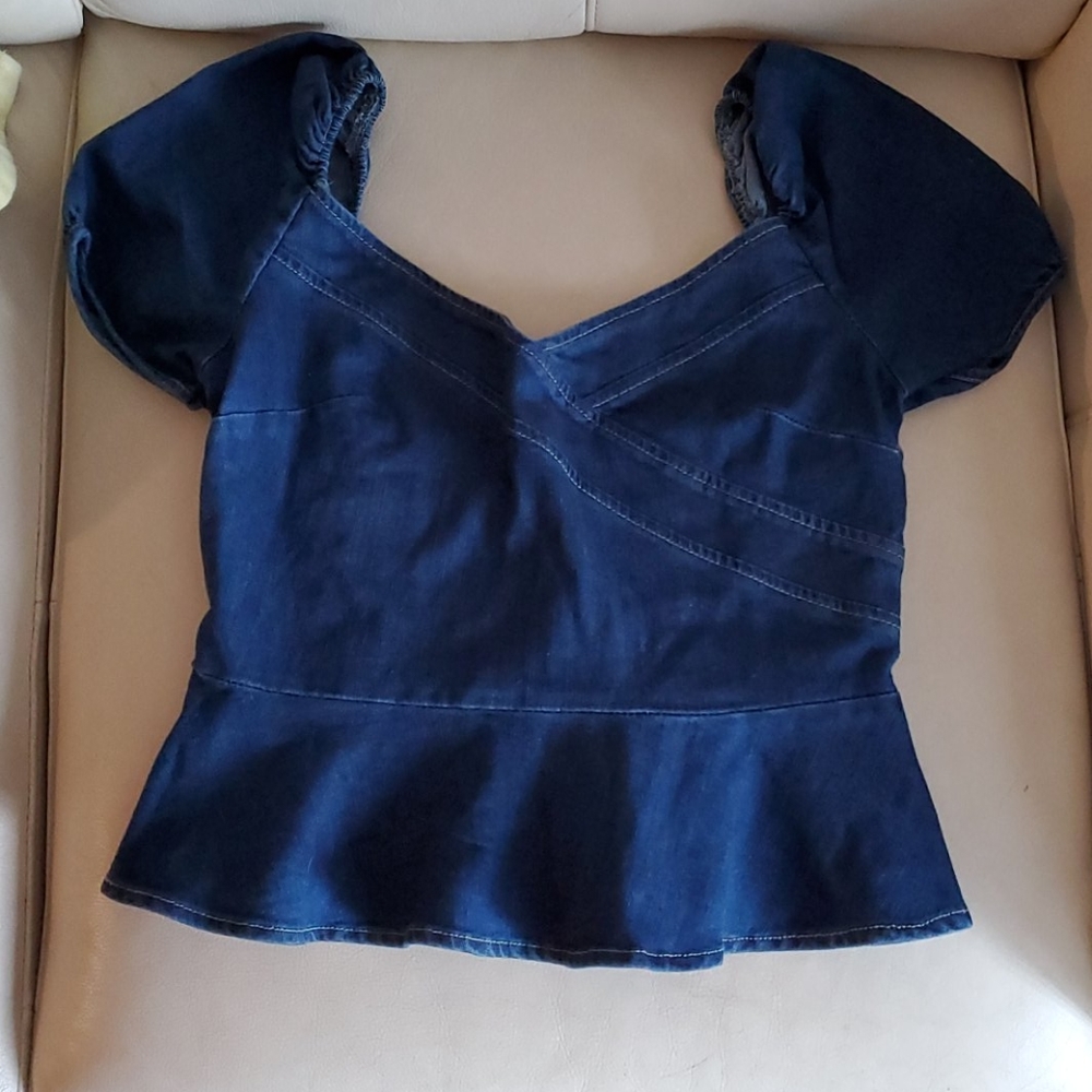 FASHION NOVA DENIM TOP